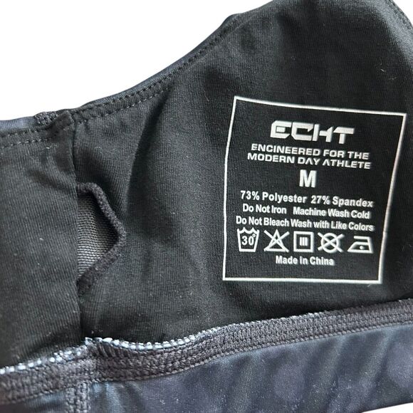 Echt Leopard Print Strappy Sports Bra - Picture 5 of 6